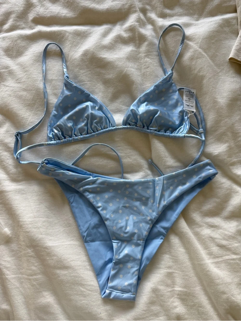 Eleven eleven polka dot bikini